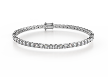 Load image into Gallery viewer, 18K Gold Classic Tennis Bracelet