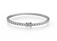 Load image into Gallery viewer, 18K Gold Classic Tennis Bracelet