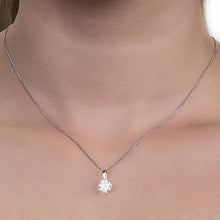 Load image into Gallery viewer, Classic Round Brilliant Cut Pendant