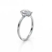 Load image into Gallery viewer, Raindrop Pear Solitaire 1 Carat Ring