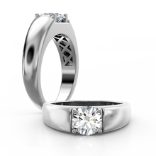 Load image into Gallery viewer, Men’s Solitaire 1 Carat Ring