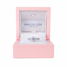 Load image into Gallery viewer, Solitaire French Pave Cathedral 1 Carat Ring