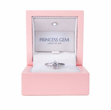 Load image into Gallery viewer, Solitaire Crown Cathedral 1 Carat Ring