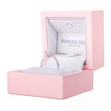 Load image into Gallery viewer, Solitaire French Pave Cathedral 1 Carat Ring