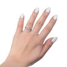 Load image into Gallery viewer, Solitaire Crown Cathedral 1 Carat Ring