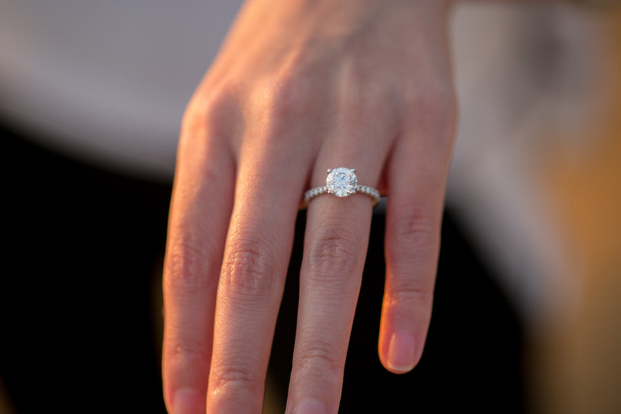 Center Stone & More: The Anatomy of a Moissanite Engagement Ring