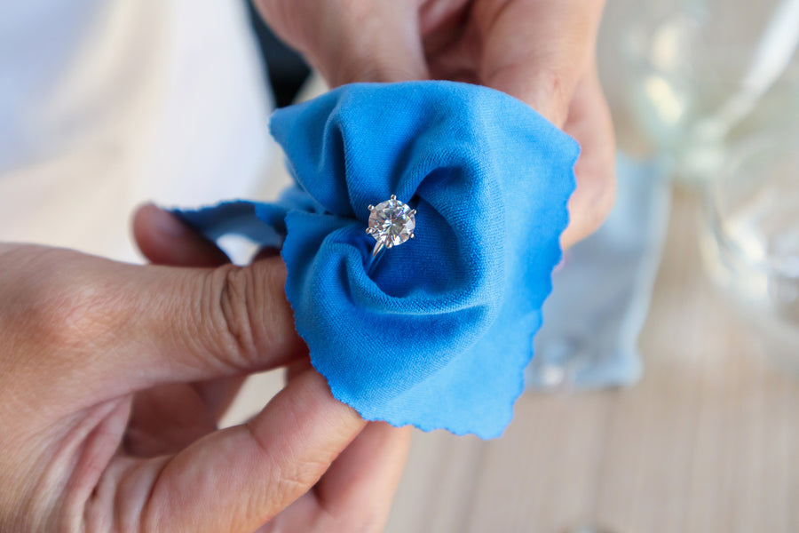 Learn How to Properly Care for Your Moissanite Engagement Ring