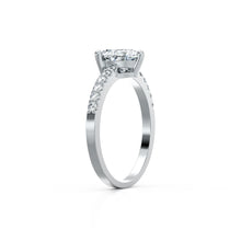 Load image into Gallery viewer, [RTS] Heart Solitaire French Pave 1 Carat Ring
